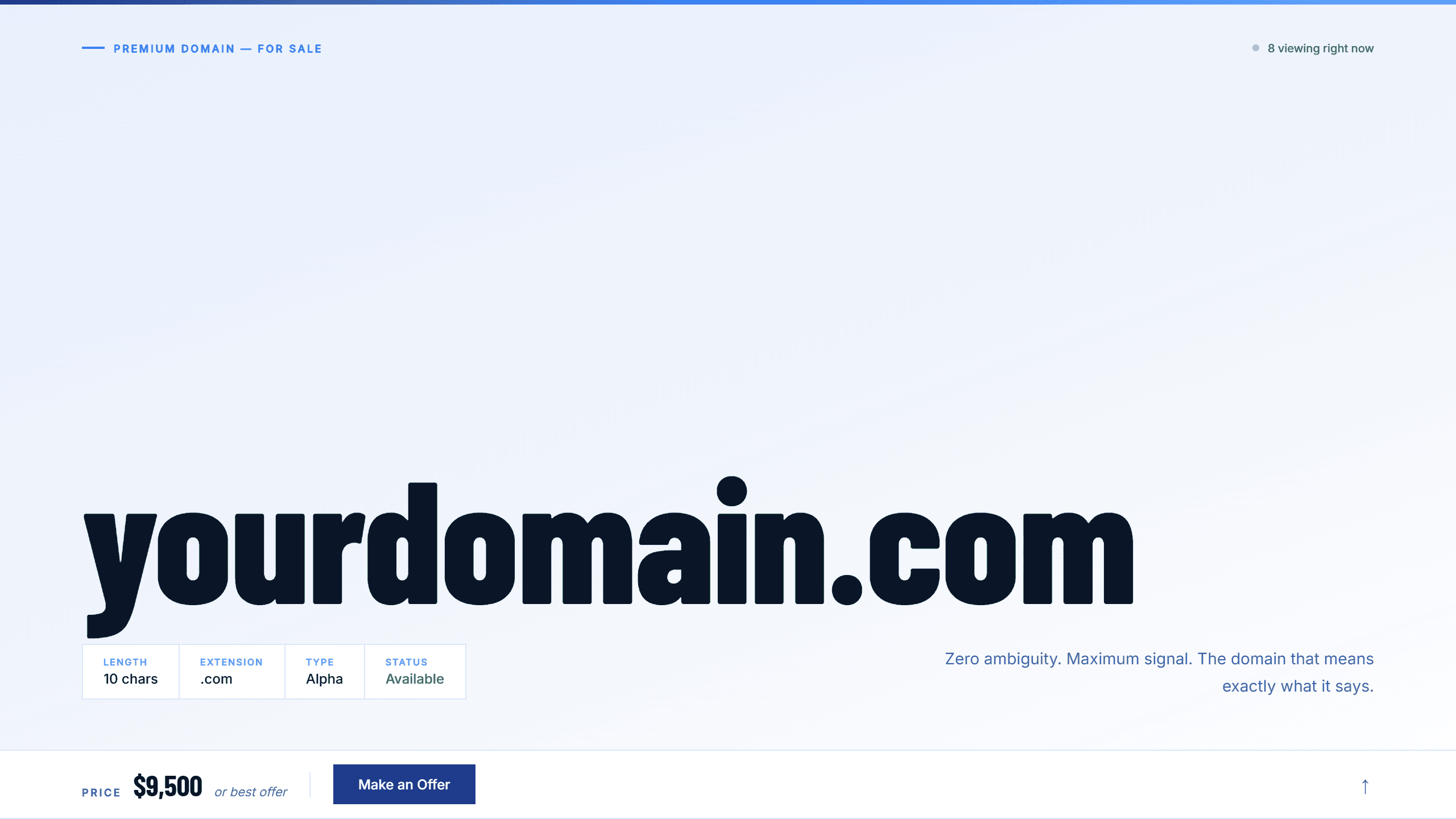 Binary domain lander template preview